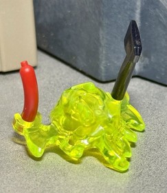 LEGO Minifigure Ninjago Skreemer 19861pb01 Mouth Lopsided Neon (70936) /w Assc