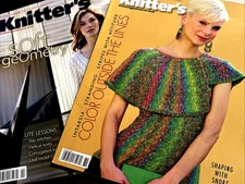 lot 2 Interweave KNITTERs MAGAZINE K90 2008 Spring, K97 2009 Winter