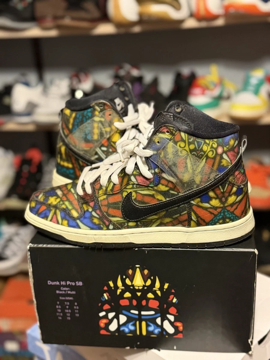 Nike Concepts x SB Dunk Special Box High Stained Glass | eBay display picture 1