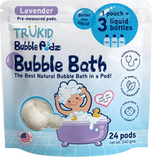 Bubble Podz Bubble Bath for Kids, Toddlers, Babies, Tear Free Gentle Refresh