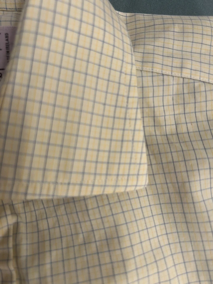 Camisa Suitsupply Para Hombres Grande Rosa Thomas Mason Puño Francés Vestido Formal Algodón Foto 3 de 4