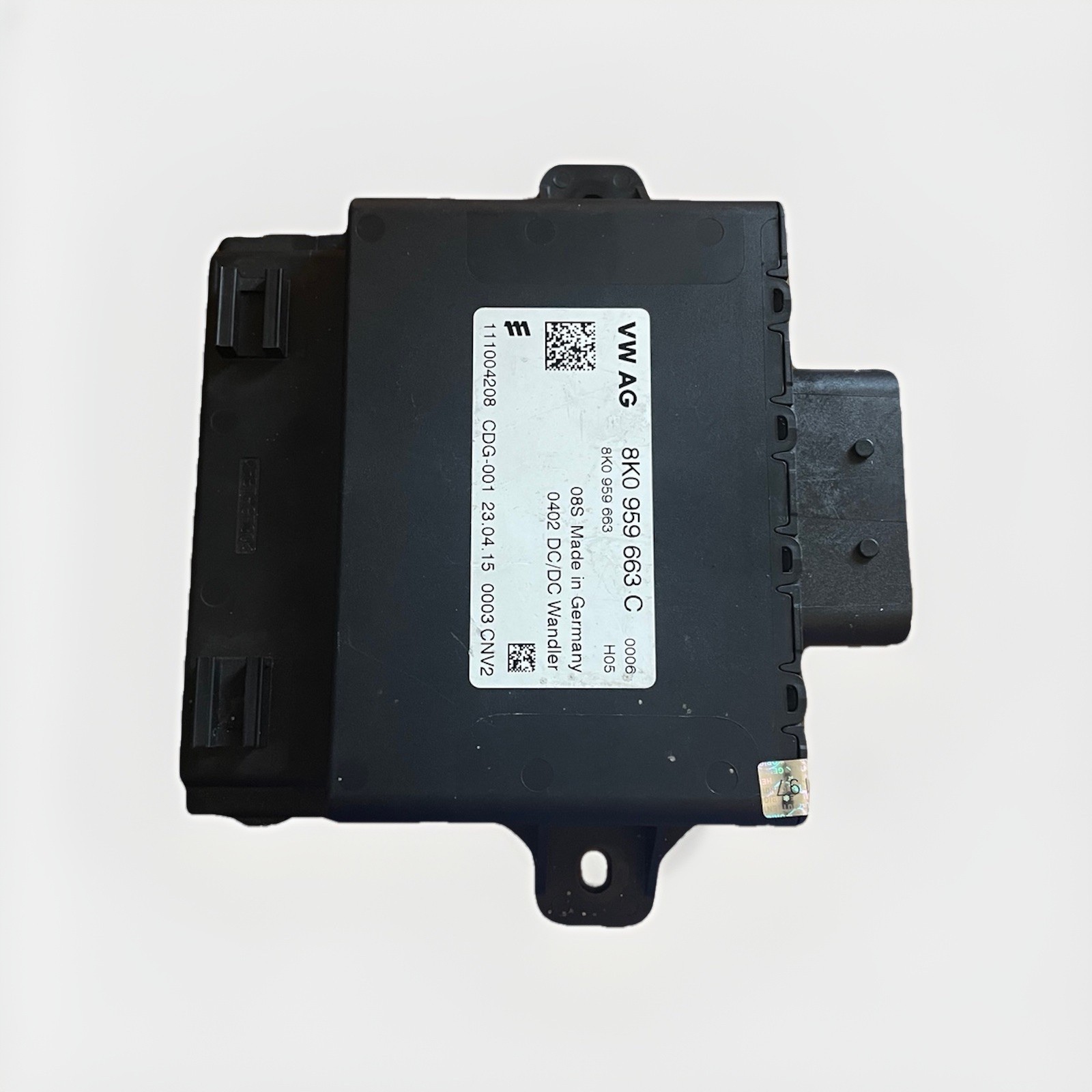 ✅ A8 S7 Sportback S8 Voltage Stabilizer Control Module Rear 8K0959663C OEM Used