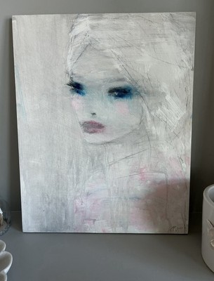 Rachel Ashwell Shabby Chic Couture D Jorunn Mulen Large Painting On Wood