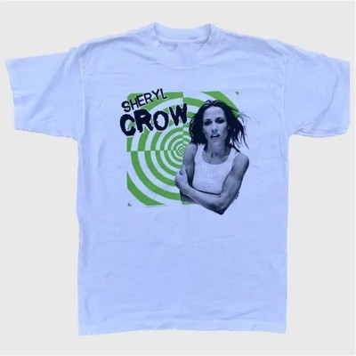 VTG Sheryl Crow Music Tour Concert Cotton White S-5XL Unisex Shirt