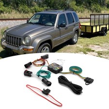 4 Pin Trailer Hitch Wiring Harness For Jeep Liberty 2002-2007