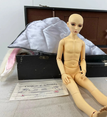 Domuya Male Zen Doll 60cm Flexi body Rare Bunny Bag COA