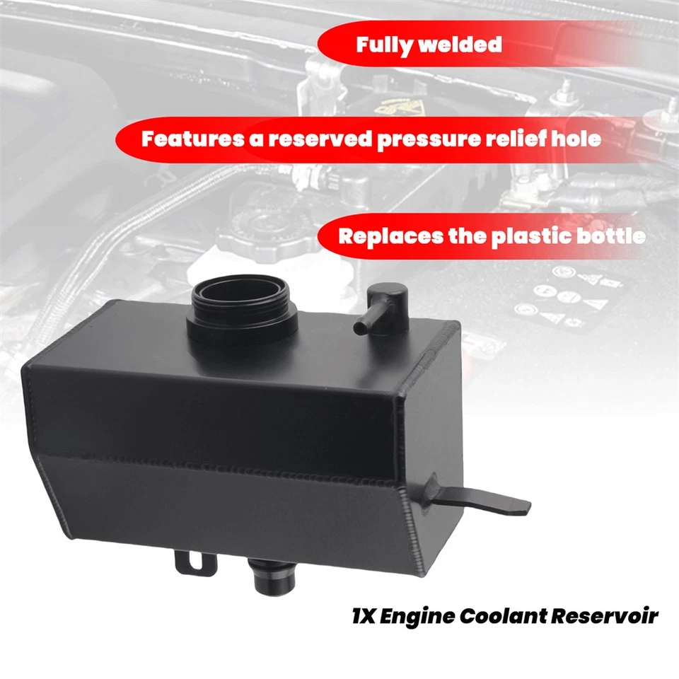 Aluminum Engine Coolant Reservoir For Jeep Wrangler 2018-2025 JL JT 68364312AC - Image 4 of 4