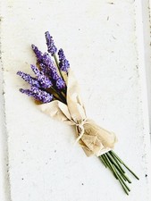 Miniature 1:12 Scale Market Lavender Bouquet / Handcrafted