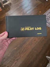  ASA PILOT LOGBOOK with BLACK HARDCOVER p/n ASA-SP-30 1992