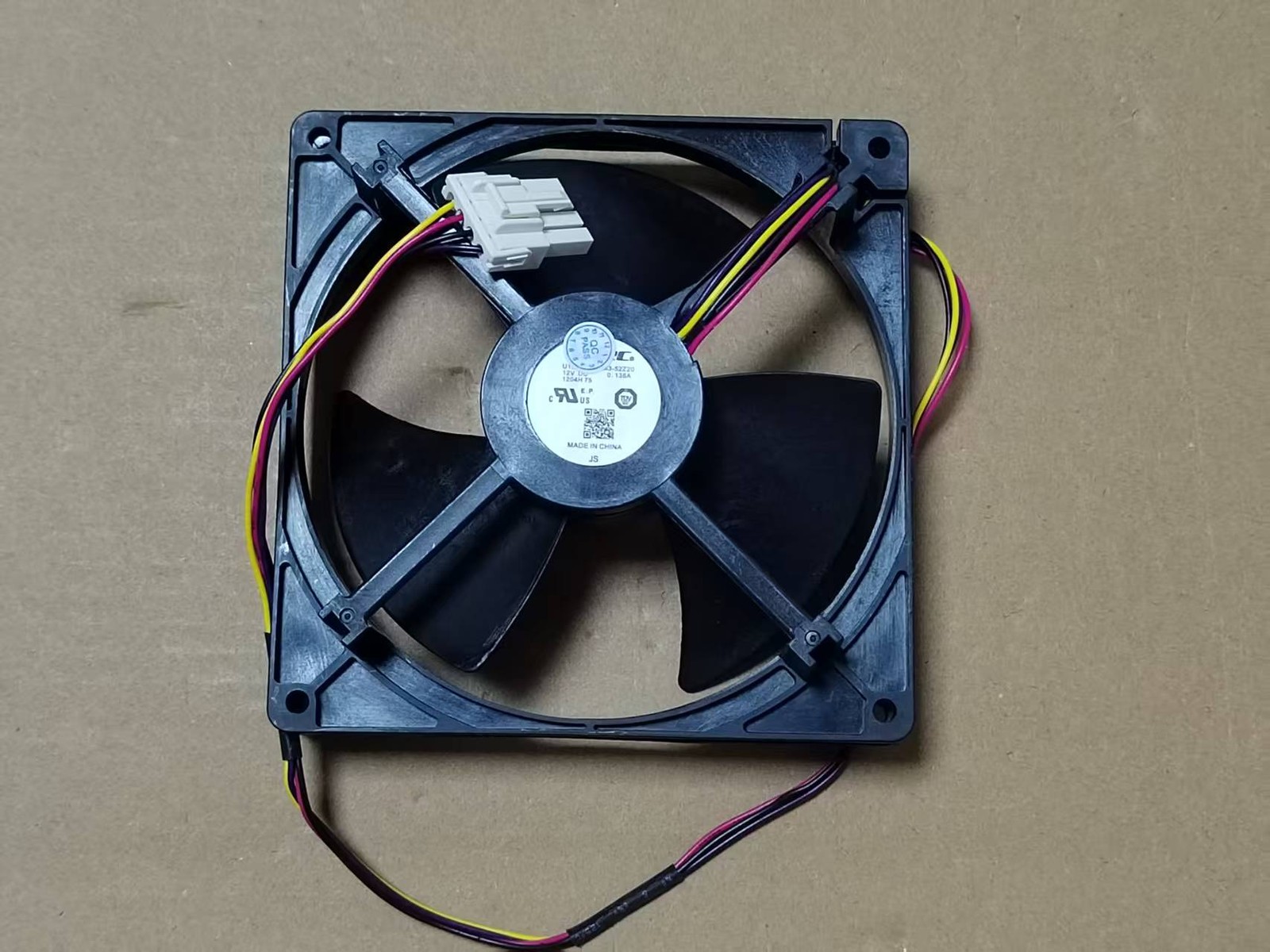 1PC NIDEC U12E12MS1M3-52Z20 Cooling Fan Super Silent 12V 0.136A