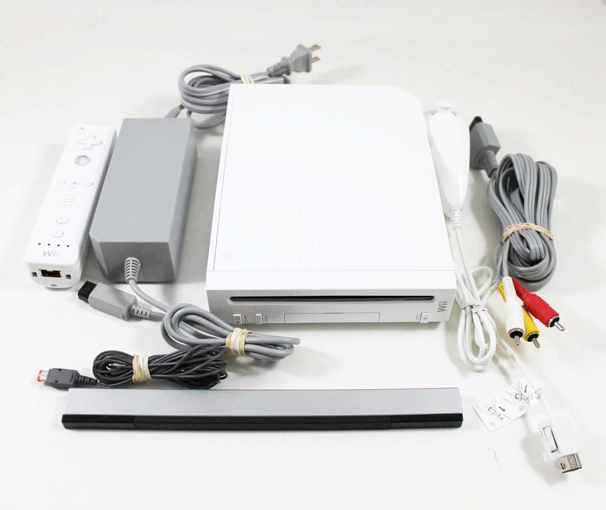 Nintendo Wii System - White Great Everything Included for sale