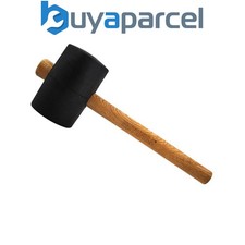 Faithfull FSC Black Rubber Mallet 40oz FAIRMB40FSC
