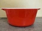 Pyrex Friendship Red #474-B Casserole Dish Bowl 1 1/2 QT No Lid Vintage