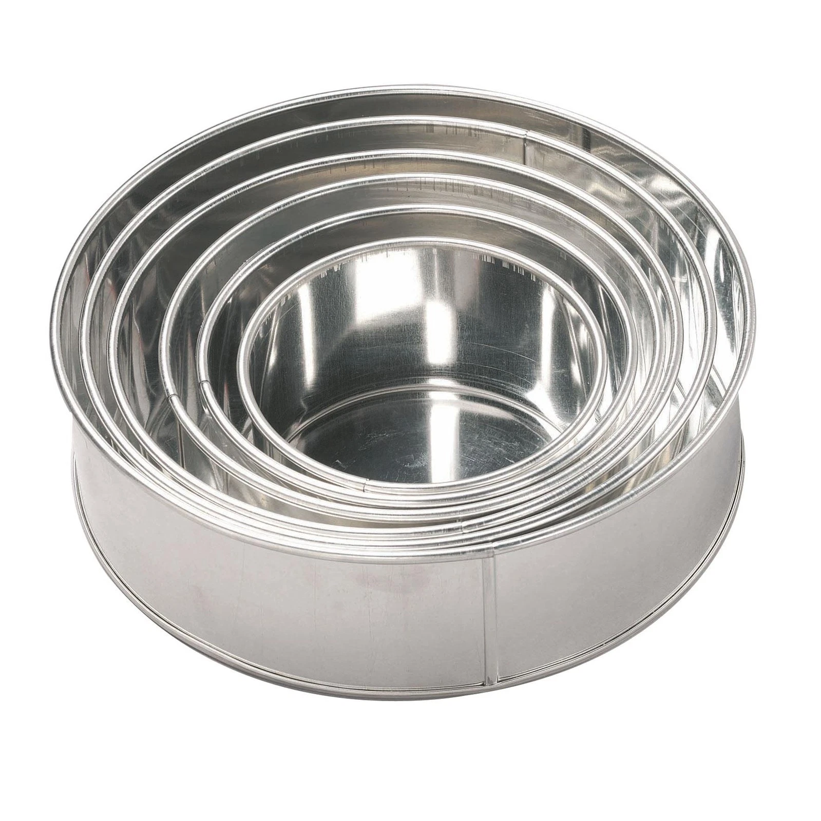 Cake Tin Baking Pan Tray Wedding Tier Mould Bake Invicta Round 203mm 8"