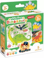 5902983491163 Puzzle 45 ElementóW. Czuczu. UkłAdam. Dinozaury Bright Junior Medi
