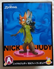 Happy Kuji Zootopia A Prize Nick  Judy Selfie Figure