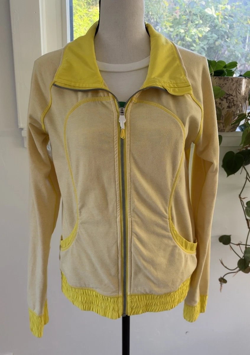 25+ Lululemon Yellow Activewear Jackets for Women for sale