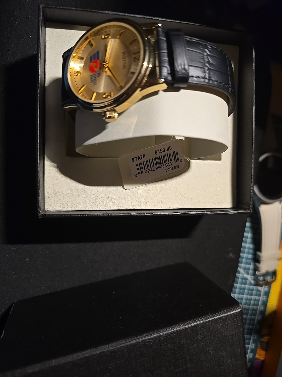 Bulova "Pep Express Parts" Watch (Needs New Battery)