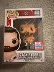 FUNKO POP WWE ZACK RYDER #44 2017 FALL CONVENTION EXCLUSIVE SIGNED WITH CASE