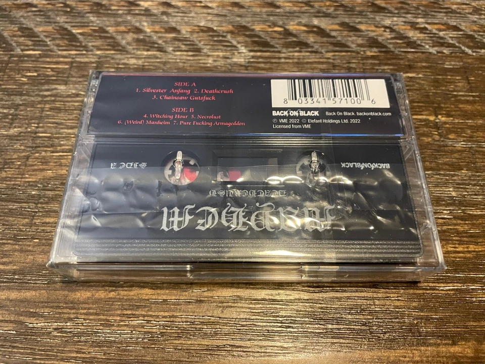 Mayhem "Deathcrush" (Cassette, Back on Black, 2022) - Image 2 of 2