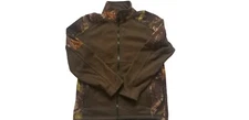  MEN'S ELEMENT GEAR Camo Light Hunting Jacket Size Large Oak Leaf Tree Full Zip