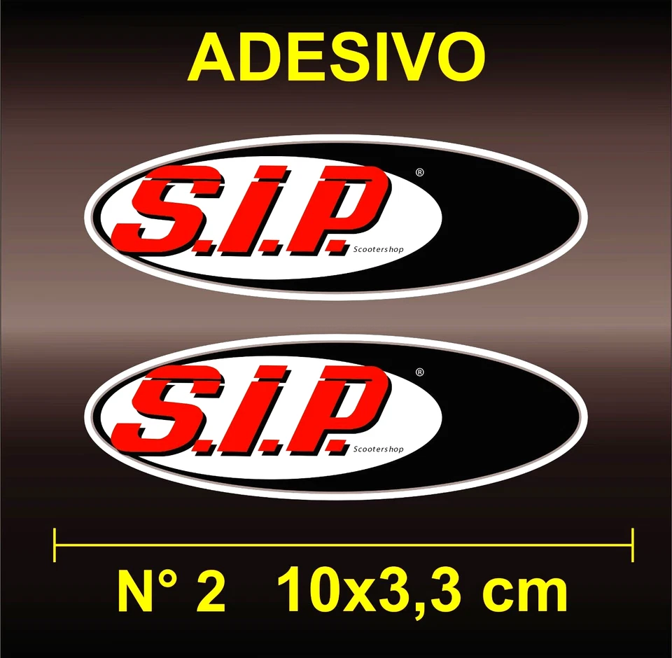 Adesivi Sticker SIP | VESPA PIAGGIO CIAO LAMBRETTA SI SCOOTER MOPED TUNING RACE