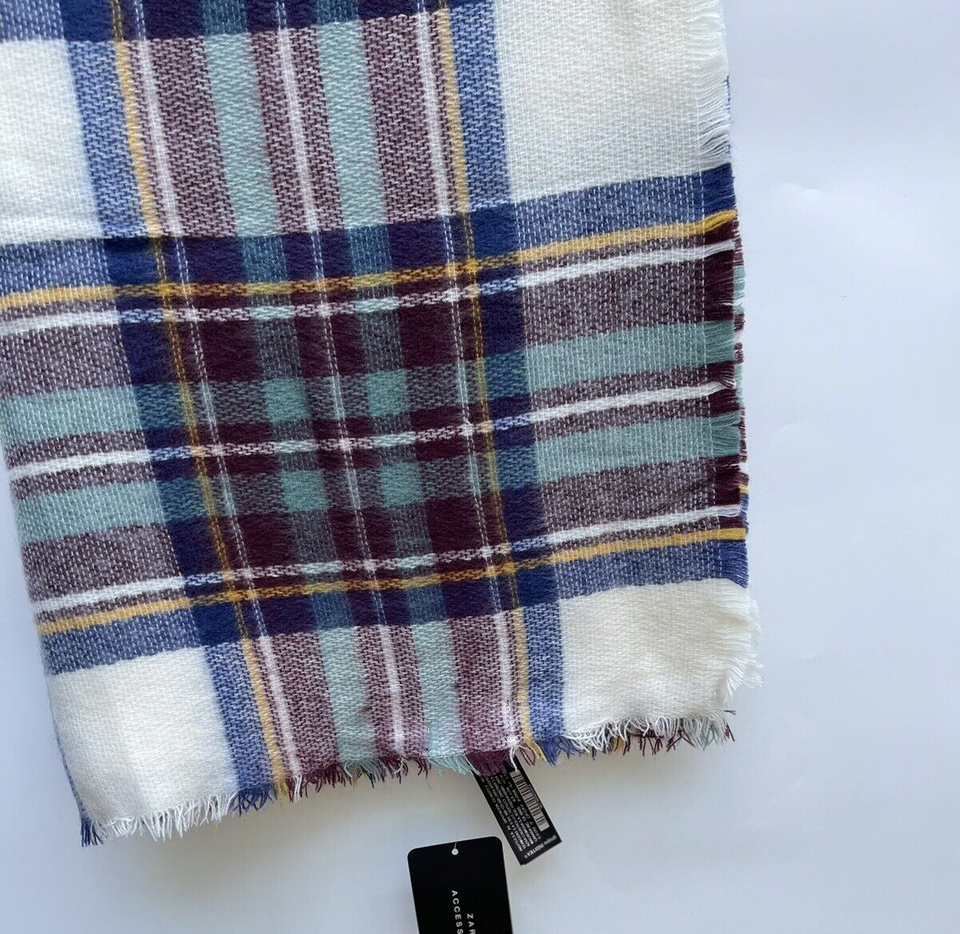Sciarpa Coperta Donna Morbida In Tartan - Grande E Calda Per Inverno - 3