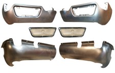 1960 Chevrolet Valance Under Bumper Pans Frt & Rear 4 pc Set Plus Parking Lights