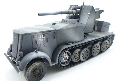 Pma 1 72 German Sd Kfz 8 Db9 With Flak 18 mm Anti Aircraft Gun P0307 Ebay