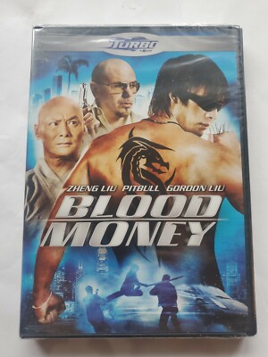 Blood Money DVD 2012 Zheng Liu Pitbull Gordon Liu Brand New Factory Sealed 