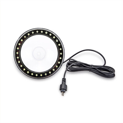 Kugelbett für drehende Springbrunnen Kugel weiße Beleuchtung LED-Trichter Ø 10cm