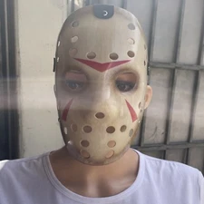 Horror Creepy Scary Hockey Mask for Friday The 13th Jason Cosplay Costume Props