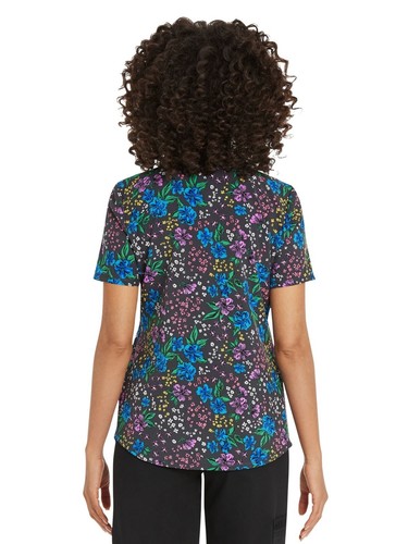 Scrubstar Women's Blooming Petals V-Neck Scrub Top 3XL New Medical Uniform New - Picture 4 of 7