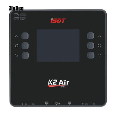 ISDT K2 Air Intelligent Charger Dual Channel DC500W x 2 / AC 200W