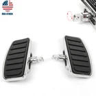 Passenger Floorboard Footboards Fit For Harley Bad Boy Fatboy Dyna Electra Glide