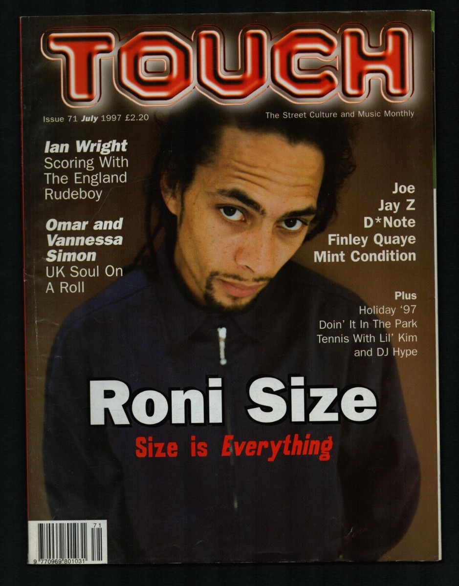 Touch issue 71 July 1997 Music Magazine Roni Size | eBay UK