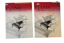 LOT OF 2 PIANO ADVENTURES LEVEL 1 FABER LESSON TECHNIQUE  ARTISTRY BOOK