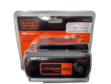 NEW OEM Black & Decker 40V Max 1.5 Ah Lithium-Ion Rechargeable Battery LBX1540