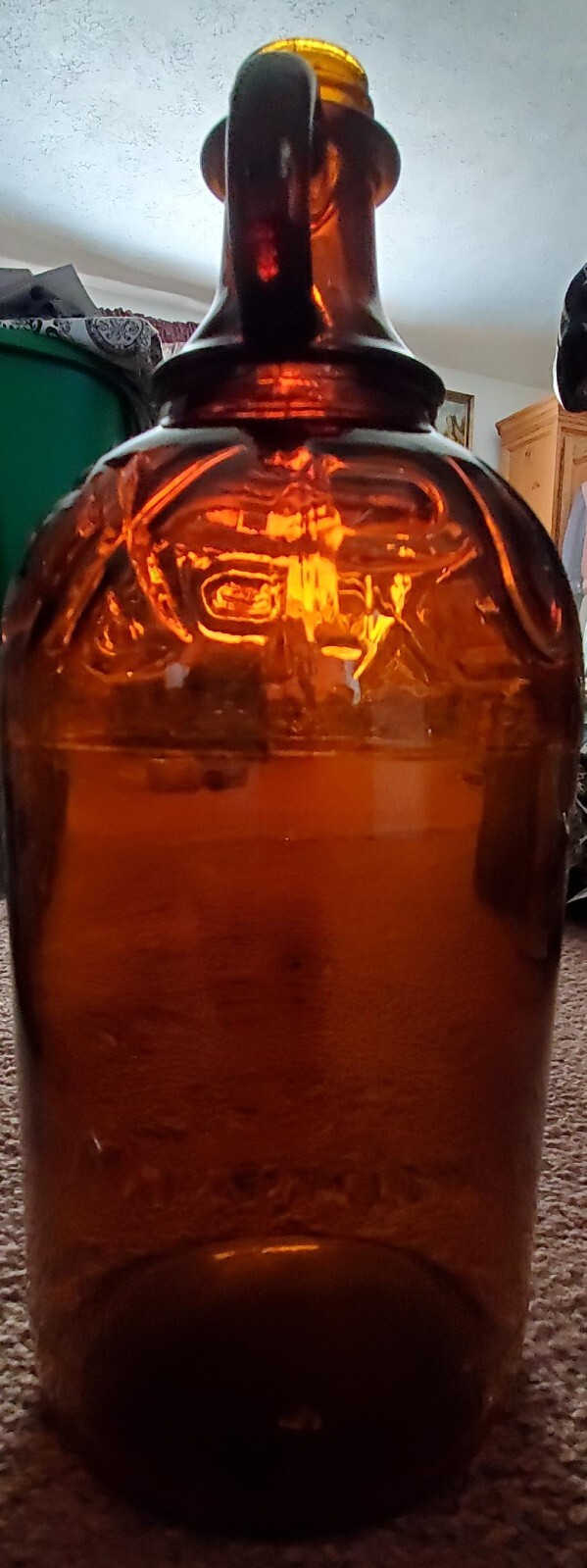 Vintage Purex Bleach Amber Brown Glass Bleach Jug eBay