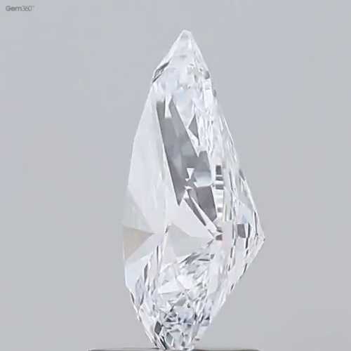 1.01ct Pear Cut Lab-grown Diamond IGI Certified D Colour VS1 Clarity - Video 1 of 1