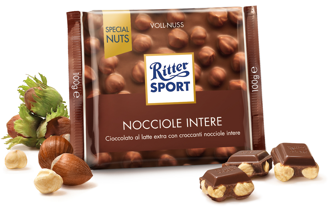 20 GR 100 CIOCCOLATA RITTER NOCCIOLE INTERE 5931