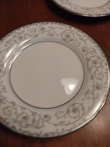 Noritake #5767 Oxford China 4 Small Dessert 5.5" & 4 Bread Plate Made Japan 1956 - Picture 7 of 9