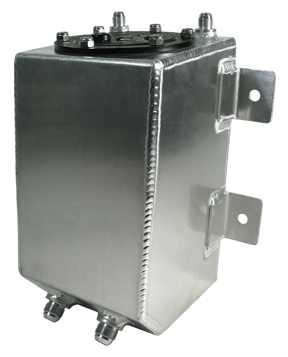 RCI Aluminum Fuel Cell - 1 Gallon w/Foam RCI Aluminum Fuel Cell - 1 Gallon w/Foam