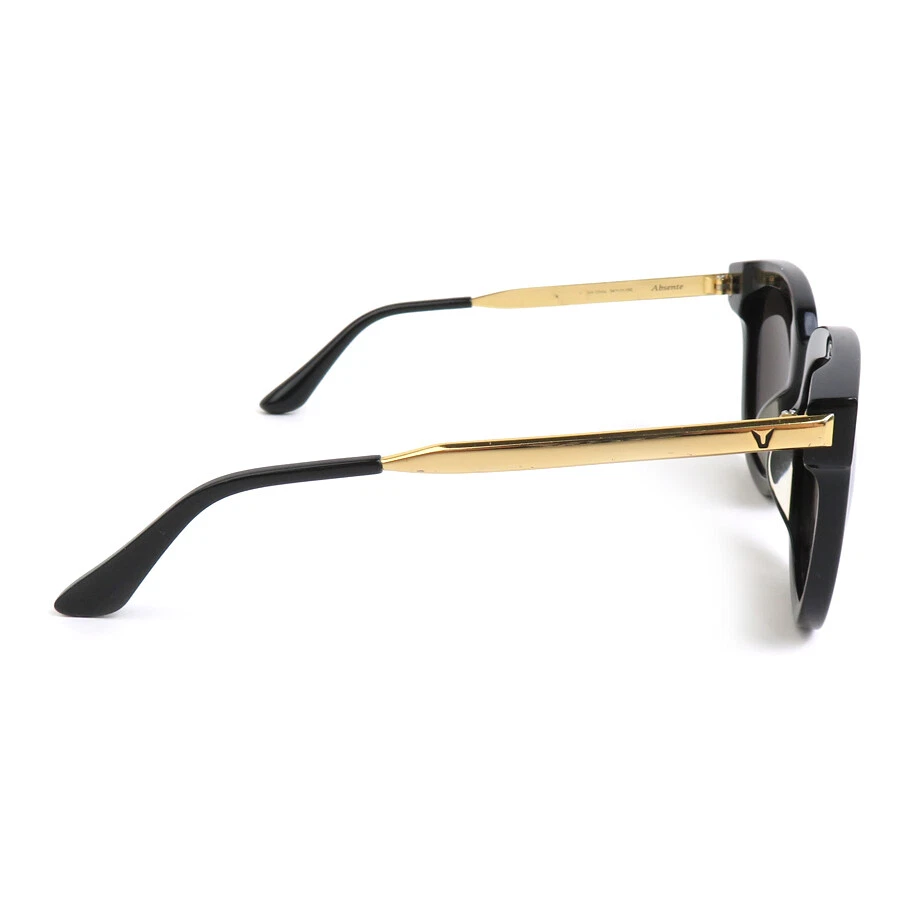 Gafas de sol GENTLE MONSTER de metal/plástico negras x doradas unisex h30373k [USADAS] Foto 3 de 4