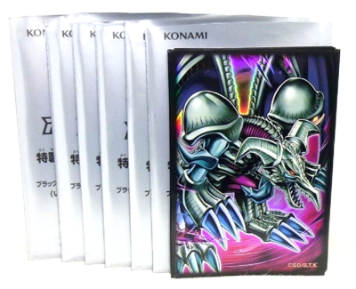 Yugioh Official Card Protector Black Skull Dragon 60 Sleeve Japanese YCSJ  2024 | eBay