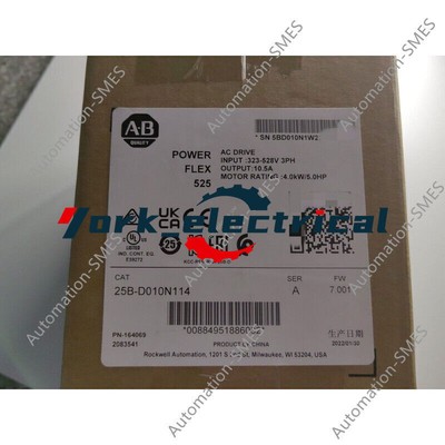 New Factory Sealed AB 25BD010N114 525 4kW 5Hp AC Drive 25B-D010N114