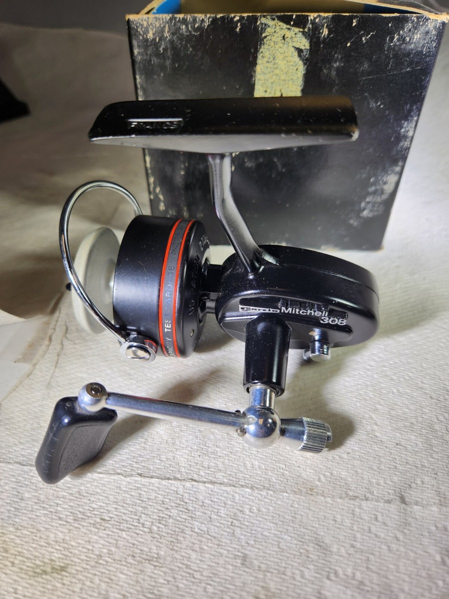 Vintage Garcia Mitchell 308 ultra light spinning reel New in Box