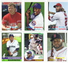 2015 Topps Archives Baseball - Base Set Cards - Choose From Card #'s 1-300