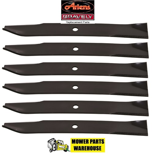6 GRAVELY ARIENS MOWER BLADES 60 CUT 09081200 08899100 03253900