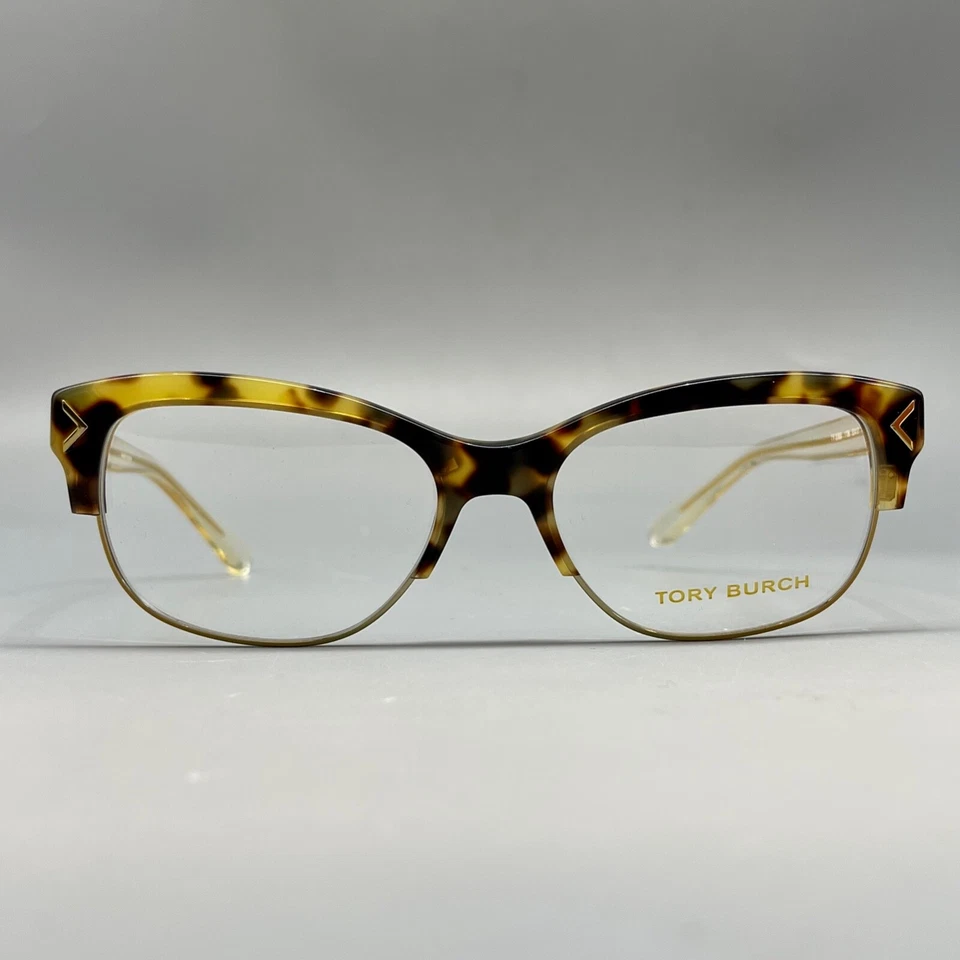 Tory Burch TY 2083 1706 Havana Eyeglasses Frames 53-17-140mm w/ Case AUTHENTIC - Image 3 of 4